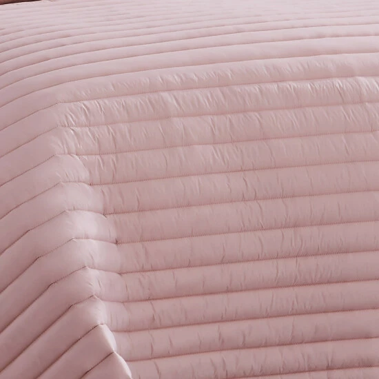 Best deal ๐ Benzara Cabe 3 Piece Queen Comforter Set, Polyester Puffer Channel Quilt, Rose Pink ๐งจ 5 Best deal ๐ Benzara Cabe 3 Piece Queen Comforter Set, Polyester Puffer Channel Quilt, Rose Pink ๐งจ - Image 3