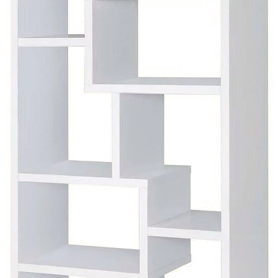 Brand new ๐ Benzara Mesmerizing Multiple Cubed Rectangular Bookcase, White ๐ 5 Brand new ๐ Benzara Mesmerizing Multiple Cubed Rectangular Bookcase, White ๐ - Image 3