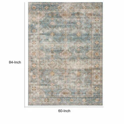 Best reviews of 😉 Benzara Medium Soft Fabric Floor Area Rug, Washable, Vintage Two Tone Border Design - 9'3" X 12'3" - 9'3" X 12'3" 😉 -Benzara Sales Store unnamed file 143