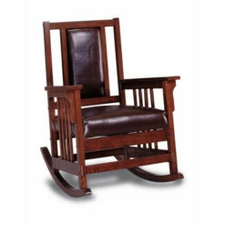 Coupon ✔️ Benzara Traditional Rocking Chair, Warm Espresso 🥰