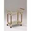 Cheap 🥰 Benzara Alluring Serving Cart, Golden Plated & Clear Glass ⌛ -Benzara Sales Store unnamed file 1635