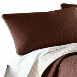 Cheapest 🤩 Benzara Eva 3 Piece Queen Microfiber Reversible Coverlet Set, Quilted, Brown, Ivory ❤️ 8 Cheapest 🤩 Benzara Eva 3 Piece Queen Microfiber Reversible Coverlet Set, Quilted, Brown, Ivory ❤️ -Benzara Sales Store unnamed file 1840