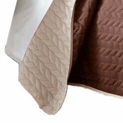 Cheapest 🤩 Benzara Eva 3 Piece Queen Microfiber Reversible Coverlet Set, Quilted, Brown, Ivory ❤️ 10 Cheapest 🤩 Benzara Eva 3 Piece Queen Microfiber Reversible Coverlet Set, Quilted, Brown, Ivory ❤️ -Benzara Sales Store unnamed file 1842