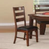 Outlet ⌛ Benzara Solid Wood Side Chairs With Ladder Back Set Of 2 Brown ⌛ 2 Outlet ⌛ Benzara Solid Wood Side Chairs With Ladder Back Set Of 2 Brown ⌛ -Benzara Sales Store unnamed file 1848