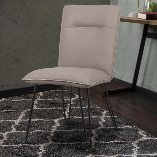 Best Pirce ๐ Benzara Faux Leather Upholstered Metal Chair With Hairpin Style Legs, Set Of 2, Black And Gray โจ 9 Best Pirce ๐ Benzara Faux Leather Upholstered Metal Chair With Hairpin Style Legs, Set Of 2, Black And Gray โจ - Image 7