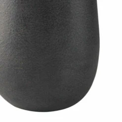 Best deal ❤️ Benzara Fin 18 Inch Cylindrical Metal Vase, Subtly Textured Antique Blackened Brown 🧨 -Benzara Sales Store unnamed file 2257