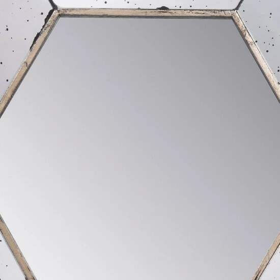 Best reviews of 🎉 Benzara Filo 21 Inch Wall Accent Mirror, Raised Tray Edges, Hexagonal Mirror Frame ⭐ 6 Best reviews of 🎉 Benzara Filo 21 Inch Wall Accent Mirror, Raised Tray Edges, Hexagonal Mirror Frame ⭐ - Image 4