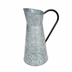 Discount 👏 Benzara Galvanized Watering Jug With Classic Style Design 👏