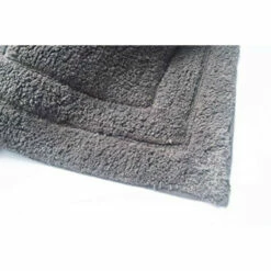 Hot Sale 💯 Benzara 34, 24 Inch Rectangular Cotton Washable Bath Rug, Set Of 2, Platinum Gray 🥰 -Benzara Sales Store unnamed file 2499