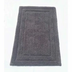 Hot Sale 💯 Benzara 34, 24 Inch Rectangular Cotton Washable Bath Rug, Set Of 2, Platinum Gray 🥰 -Benzara Sales Store unnamed file 2501