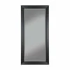 Best deal 😀 Benzara Contemporary Full Length Leaner Mirror With Rectangular Polystyrene Frame, Black 🔔 -Benzara Sales Store unnamed file 2668