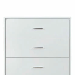 Buy 🔔 Benzara Contemporary Style Wooden Chest With Five Drawers, White 🥰 -Benzara Sales Store unnamed file 2798
