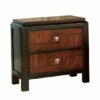 Flash Sale 😀 Benzara Patra Transitional Nightstand, Acacia & Walnut 👏