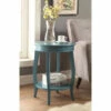 Brand new 🔔 Benzara Affiable Side Table, Teal Blue 😀