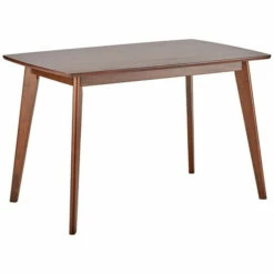 Top 10 😀 Benzara Quaint Wooden Dining Table, Chestnut Brown 😀