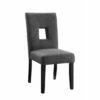 Buy ⭐ Benzara Wooden Dining Side Chair, Gray & Black, Set Of 2 ✨ -Benzara Sales Store unnamed file 3464