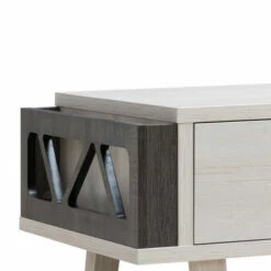 Discount 🤩 Benzara Bev 47 Inch Modern Coffee Table, 2 Drawers, 1 Side Compartment, White, Gray ❤️ 8 Discount 🤩 Benzara Bev 47 Inch Modern Coffee Table, 2 Drawers, 1 Side Compartment, White, Gray ❤️ -Benzara Sales Store unnamed file 3544