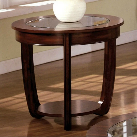 Flash Sale 🥰 Benzara Crystal Falls Transitional Coffee Table , Dark Cherry ✨ 3 Flash Sale 🥰 Benzara Crystal Falls Transitional Coffee Table , Dark Cherry ✨