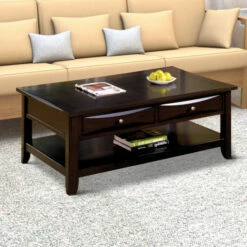 Best Pirce 😍 Benzara Baldwin Coffee Table Contemporary Style, Expresso Brown Finish 🔔 -Benzara Sales Store unnamed file 4073