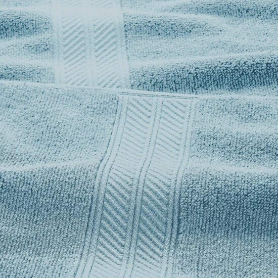 Best reviews of 🤩 Benzara Bev Modern 6 Piece Cotton Towel Set, Jacquard Filigree Pattern, Light Blue ✨ 6 Best reviews of 🤩 Benzara Bev Modern 6 Piece Cotton Towel Set, Jacquard Filigree Pattern, Light Blue ✨ - Image 4