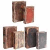 Promo 🛒 Benzara Set Of 6 Antique Distressed Book Boxes, Multicolor, 3 Assortment 🌟 -Benzara Sales Store unnamed file 4136