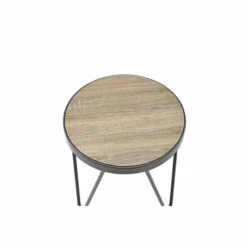 Wholesale ✔️ Benzara Bage End Table, Weathered Gray Oak 🛒 -Benzara Sales Store unnamed file 4202