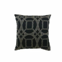 Buy 🎉 Benzara Contemporary Style Set Of 2 Pillows With Intriguing Designing, Gray, Black 🌟