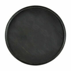 Wholesale 😉 Benzara Jake 30 Inch Coffee Table, Fir Wood, Lower Tier Woven Wicker Shelf, Black 💯 -Benzara Sales Store unnamed file 448