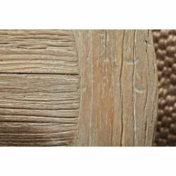 Deals 🎉 Benzara Round End Table In Wood With Quatrefoil Design, Brown 🌟 -Benzara Sales Store unnamed file 4648