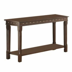 Wholesale 😉 Benzara Traditional Style Wooden Console Table, Brown 🔥