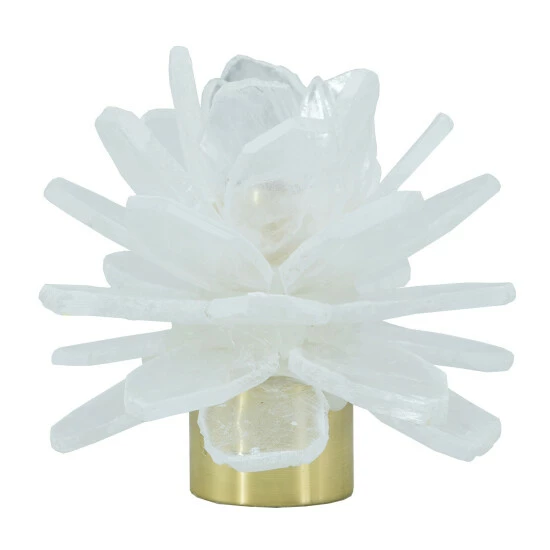 Best reviews of 👏 Benzara Sel 6 Inch Candle Holder, Selenite Stone Flower Accent, Gold, Clear Blue ⭐ 3 Best reviews of 👏 Benzara Sel 6 Inch Candle Holder, Selenite Stone Flower Accent, Gold, Clear Blue ⭐