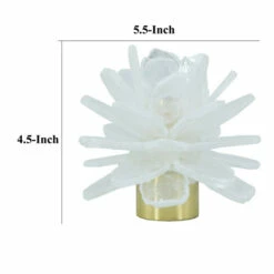 Best reviews of 👏 Benzara Sel 6 Inch Candle Holder, Selenite Stone Flower Accent, Gold, Clear Blue ⭐ 11 Best reviews of 👏 Benzara Sel 6 Inch Candle Holder, Selenite Stone Flower Accent, Gold, Clear Blue ⭐ -Benzara Sales Store unnamed file 523