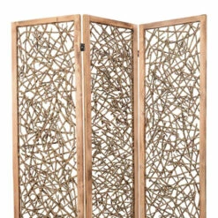 Brand new 🤩 Benzara Contemporary 3 Panel Wooden Screen With Willow Branch Inset, Brown 😉 9 Brand new 🤩 Benzara Contemporary 3 Panel Wooden Screen With Willow Branch Inset, Brown 😉 -Benzara Sales Store unnamed file 5288