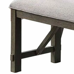 Best reviews of ❤️ Benzara Lexi 50 Inch Dining Bench, Fabric Padded Seat, Rubberwood, Gray, Dark Brown 🥰 8 Best reviews of ❤️ Benzara Lexi 50 Inch Dining Bench, Fabric Padded Seat, Rubberwood, Gray, Dark Brown 🥰 -Benzara Sales Store unnamed file 5432