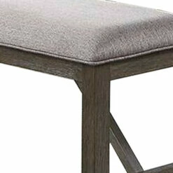 Best reviews of ❤️ Benzara Lexi 50 Inch Dining Bench, Fabric Padded Seat, Rubberwood, Gray, Dark Brown 🥰 9 Best reviews of ❤️ Benzara Lexi 50 Inch Dining Bench, Fabric Padded Seat, Rubberwood, Gray, Dark Brown 🥰 -Benzara Sales Store unnamed file 5433