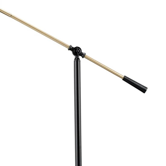 Wholesale ๐ฏ Benzara 58 Inch Classic Metal Floor Lamp, Adjustable Shade Height, Gold, Black โญ 5 Wholesale ๐ฏ Benzara 58 Inch Classic Metal Floor Lamp, Adjustable Shade Height, Gold, Black โญ - Image 3