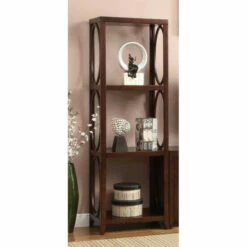 Cheap 🥰 Benzara Debonair Transitional Pier Cabinet, Side Pier, Cherry Brown 🔔
