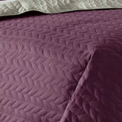 Coupon ๐งจ Benzara Eva 3 Piece King Microfiber Reversible Coverlet Set, Quilted, Gray, Purple ๐ 9 Coupon ๐งจ Benzara Eva 3 Piece King Microfiber Reversible Coverlet Set, Quilted, Gray, Purple ๐ -Benzara Sales Store unnamed file 5700