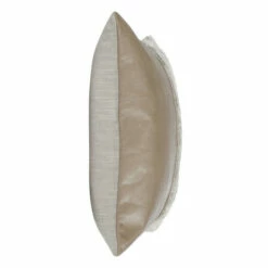 Brand new 👏 Benzara 20 Inch Square Accent Throw Pillow, Soft Fabric, One Side Tufted, Taupe ✔️ -Benzara Sales Store unnamed file 5753