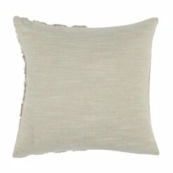 Brand new 👏 Benzara 20 Inch Square Accent Throw Pillow, Soft Fabric, One Side Tufted, Taupe ✔️ -Benzara Sales Store unnamed file 5754