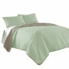 Buy 🌟 Benzara Eva 3 Piece Queen Microfiber Reversible Coverlet Set Quilt, Gray Jade Green 🔔 1 Buy 🌟 Benzara Eva 3 Piece Queen Microfiber Reversible Coverlet Set Quilt, Gray Jade Green 🔔 -Benzara Sales Store unnamed file 6084