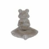 Top 10 ⭐ Benzara Meditating Frog Figurine In Namaskara Position With Candle Holder, Gray 😀 -Benzara Sales Store unnamed file 6389