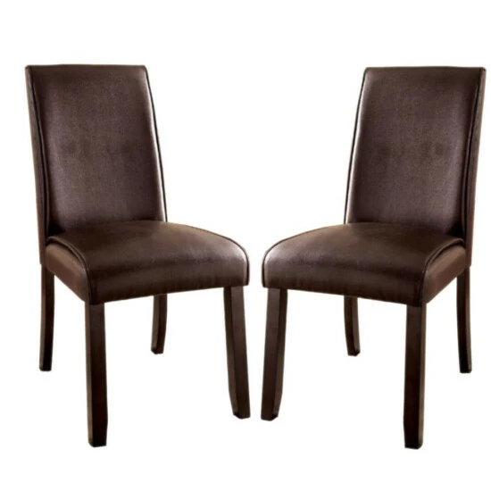 Buy 🛒 Benzara Gladstone I Contemporary Side Chair, Dark Walnut Finish, Set Of 2 🎁 3 Buy 🛒 Benzara Gladstone I Contemporary Side Chair, Dark Walnut Finish, Set Of 2 🎁