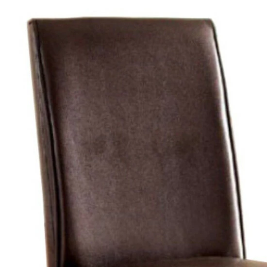 Buy 🛒 Benzara Gladstone I Contemporary Side Chair, Dark Walnut Finish, Set Of 2 🎁 5 Buy 🛒 Benzara Gladstone I Contemporary Side Chair, Dark Walnut Finish, Set Of 2 🎁 - Image 3
