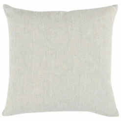 Cheap 🤩 Benzara 18 Inch Square Linen Accent Throw Pillow, Greek Swirl Pattern In Ivory - White 💯 -Benzara Sales Store unnamed file 6486