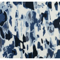 Coupon 🎉 Benzara Lyla 22 Inch Square Cotton Accent Throw Pillow, Abstract Design, Blue White 🛒 -Benzara Sales Store unnamed file 6499