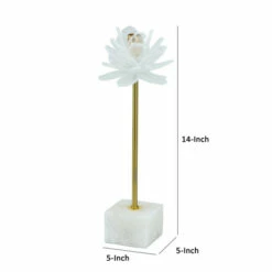 Promo ⌛ Benzara Sel 14 Inch Candle Holder With Modern Selenite Stone Accent, Gold And White 😀 11 Promo ⌛ Benzara Sel 14 Inch Candle Holder With Modern Selenite Stone Accent, Gold And White 😀 -Benzara Sales Store unnamed file 678
