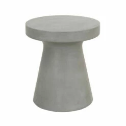 Best deal ✔️ Benzara Accent Table With Nano Sealed Concrete, Gray 😉