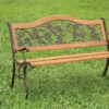 New 💯 Benzara Alba Transitional Park Bench, Antique Oak Finish 🎁 1 New 💯 Benzara Alba Transitional Park Bench, Antique Oak Finish 🎁 -Benzara Sales Store unnamed file 6926
