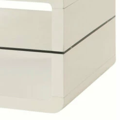 Flash Sale 🎉 Benzara Modern Coffee Table With Rounded Corners & Clear Tempered Glass Shelf, White 👏 10 Flash Sale 🎉 Benzara Modern Coffee Table With Rounded Corners & Clear Tempered Glass Shelf, White 👏 -Benzara Sales Store unnamed file 7014